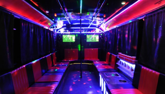 Edmonton Party Bus Interior