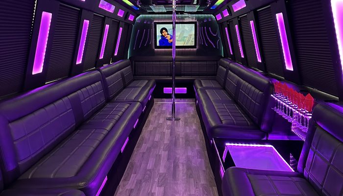 Party Bus with Stripper Pole in Edmonton
